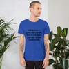 Life doesn't have any hands, but it can sure give you a slap sometimes. - Unisex Short Sleeve Jersey T-Shirt Funny quotes 7835478