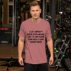 Life doesn't have any hands, but it can sure give you a slap sometimes. - Unisex Short Sleeve Jersey T-Shirt Funny quotes 7835478