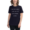 I am not lazy, I am just on save energy mode. - Women's Relaxed Short Sleeve Jersey Tee Funny quotes 7838853