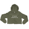 Be the best version of you. - Women's Fleece Crop Hoodie Motivational quotes 7836269