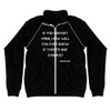 If you haven't tried, how will you ever know if there's any chance? - Jack Ma - Piped Fleece Jacket Motivational quotes 7838434