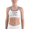 It takes two flints to make a fire. - Louisa May Alcott - Sports Bra Motivational quotes 7837634