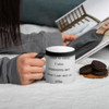 I used to think I was indecisive, but now I am not so sure. - Matte Black Magic Mug Funny quotes 7837937
