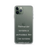People say nothing is impossible. But I do nothing every day! - iPhone Case Funny quotes 7836214