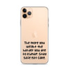 The more you weight the harder you are to kidnap. Stay safe eat cake. - iPhone Case Funny quotes 7836407