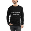Your potential is endless. - Unisex Long Sleeve Shirt Motivational quotes 7840074