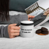 Your potential is endless. - Matte Black Magic Mug Motivational quotes 7840789