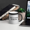 Your potential is endless. - Matte Black Magic Mug Motivational quotes 7840789