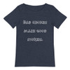 Bad choices make good stories. - Raw Neck Tee Funny quotes 7837338