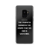 The trophy is earned in the hours that no one is watching. - Samsung Case Motivational quotes 7836756