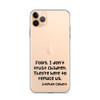 Folks, I don't trust children. They're here to replace us. - Stephen Colbert - iPhone Case Funny quotes 7836749