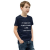 It takes two flints to make a fire. - Louisa May Alcott - Youth Short Sleeve Tee Motivational quotes 7835543