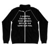 I stopped fighting my inner demons. We're on the same side now. - Piped Fleece Jacket Funny quotes 7837928