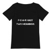F-E-A-R hast two meanings: - Raw Neck Tee Motivational quotes 7838357