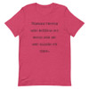 Friends: people who borrow my books and set wet glasses on them. - Unisex Short Sleeve Jersey T-Shirt Funny quotes 7840093