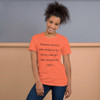 Friends: people who borrow my books and set wet glasses on them. - Unisex Short Sleeve Jersey T-Shirt Funny quotes 7840093
