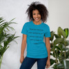 Friends: people who borrow my books and set wet glasses on them. - Unisex Short Sleeve Jersey T-Shirt Funny quotes 7840093
