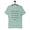 Friends: people who borrow my books and set wet glasses on them. - Unisex Short Sleeve Jersey T-Shirt Funny quotes 7840093