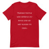 Friends: people who borrow my books and set wet glasses on them. - Unisex Short Sleeve Jersey T-Shirt Funny quotes 7840093