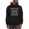 No matter how you feel, get up, dress up, show up and never give up. - Cotton Max Hoodie Motivational quotes 7837373
