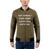 Give yourself some credit. You've come pretty far. - Bomber Jacket Motivational quotes 7838590