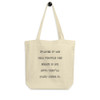Maybe if we tell people the brain is an app, they'll start using it. - Organic Cotton Tote Bag Funny quotes 7840259