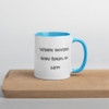 When nothing goes right, go left - Ceramic Mug with Color Funny quotes 7841460