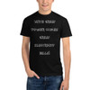 With great power comes great electricity bills! - Unisex Eco Tee Funny quotes 7838525