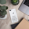 I stopped fighting my inner demons. We're on the same side now. - iPhone Case Funny quotes 7836509