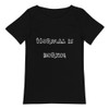 Normal is boring - Raw Neck Tee Funny quotes 7836874