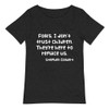 Folks, I don't trust children. They're here to replace us. - Stephen Colbert - Raw Neck Tee Funny quotes 7837777