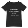 It takes two flints to make a fire. - Louisa May Alcott - Raw Neck Tee Motivational quotes 7838177