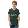 Be the best version of you. - Youth Short Sleeve Tee Motivational quotes 7835489