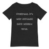 Overpack. It's why suitcases have wheels now. - Raw Neck Tee Funny quotes 7837363