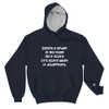 Seeing a spider in my room isn't scary. It's scary when it disappears. - Cotton Max Hoodie Funny quotes 7836827