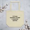 It's bad manners to keep a vacation waiting. - Organic Cotton Tote Bag Funny quotes 7840265