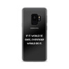 If it would be easy, everybody would do it. - Samsung Case Motivational quotes 7837437