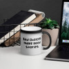 Bad choices make good stories. - Matte Black Magic Mug Funny quotes 7838313