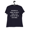 Integrity is doing the right thing, even when no one is watching. - Women's Relaxed Short Sleeve Jersey Tee Motivational quotes 7839700