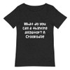 What do you call a thieving alligator? A Crookodile - Raw Neck Tee Funny quotes 7837828