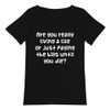 Are you really living a life or just paying the bills until you die? - Raw Neck Tee Funny quotes 7837802