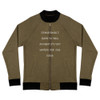Sometimes I have to tell myself it's not worth the jail time. - Bomber Jacket Funny quotes 7837995