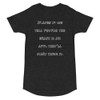 Maybe if we tell people the brain is an app, they'll start using it. - Long Body Urban Tee Funny quotes 7837024