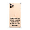 An apple a day keeps anyone away if you throw it hard enough. - iPhone Case Funny quotes 7835544