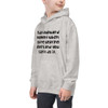 That awkward moment when you're wearing Nike's and you can't do it. - Kids Hoodie Funny quotes 7841552