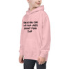 How do you call a pig that does karate? Pork Chop - Kids Hoodie Funny quotes 7840504