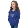 How do you call a pig that does karate? Pork Chop - Kids Hoodie Funny quotes 7840504