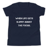 When life gets blurry adjust the focus. - Youth Short Sleeve Tee Motivational quotes 7835415