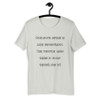 Common sense is like deodorant. The people who need it most never use it! - Unisex Short Sleeve Jersey T-Shirt Funny quotes 7823160