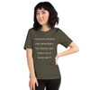 Common sense is like deodorant. The people who need it most never use it! - Unisex Short Sleeve Jersey T-Shirt Funny quotes 7823160
